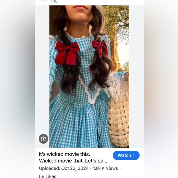 COSPLAY!!  WICKED!!  Dorothy dress/ALICE/ Wizard Of Oz Dress EUC  Sz L/ XL~~ - Picture 13 of 15